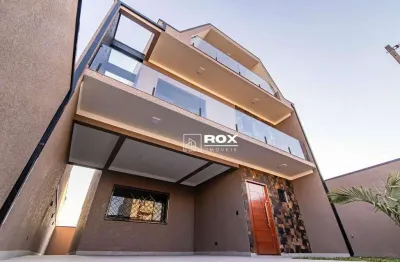 Casa triplex com 3 suítes à venda por r$ 1.300.000 - eucaliptos, fazenda rio grande/pr