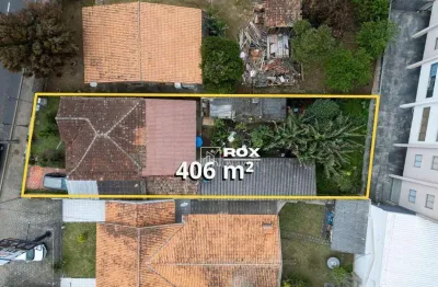 Terreno à venda, 406 m² por r$ 1.600.000 - novo mundo, curitiba/pr