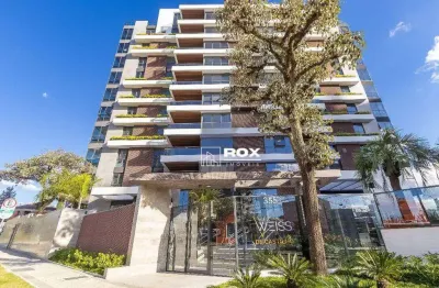 Apartamento novo de alto padrão com 3 suítes à venda, 200 m² por r$ 2.600.000 - alto da glória, curitiba/pr