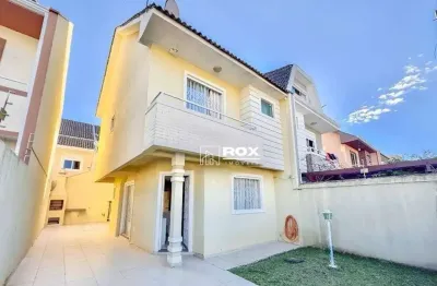 Sobrado semi-mobiliado com 3 quartos à venda, 94 m² por r$ 619.000 - novo mundo, curitiba/pr