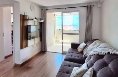 Apartamento com 2 quartos à venda, 74 m² por r$ 395.000 - novo mundo - curitiba/pr
