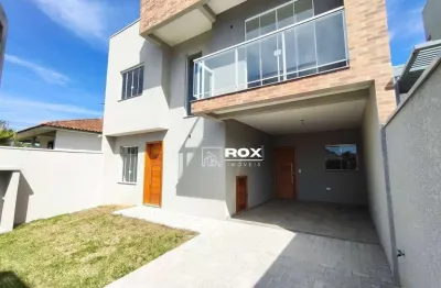 Sobrado com 3 quartos à venda, 135 m² por r$ 820.000 - santo inácio, curitiba/pr
