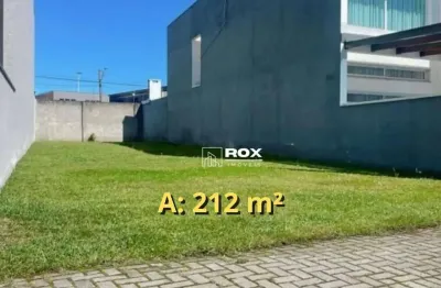 Terreno em condomínio fechado à venda, 212 m² por r$ 550.000 - uberaba, curitiba/pr