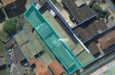 Terreno à venda, 670 m² por r$ 1.270.000 - bom retiro, curitiba/pr