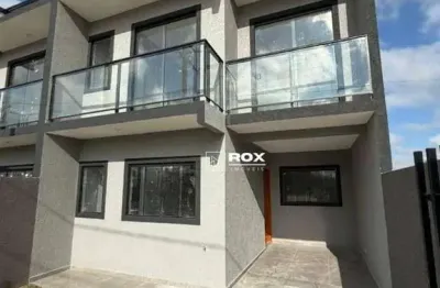 Sobrado com 3 quartos à venda, 72 m² - tatuquara, curitiba/pr