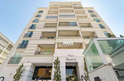 Apartamento mobiliado com 1 quarto à venda, 45 m² por r$ 540.000 - alto da rua xv - curitiba/pr