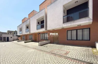 Sobrado em condomínio fechado com 3 quartos, 1 suíte à venda - curitiba/pr