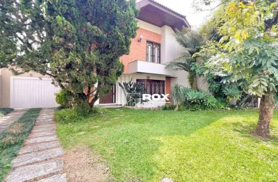 Casa de alto padrão com 4 suítes, espaço gourmet e amplo quintal à venda, por r$ 1.750.000 - são braz, curitiba/pr