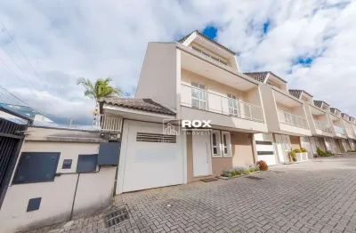 Sobrado triplex, porteira fechada com 3 quartos à venda, 140 m², santa felicidade - curitiba/pr