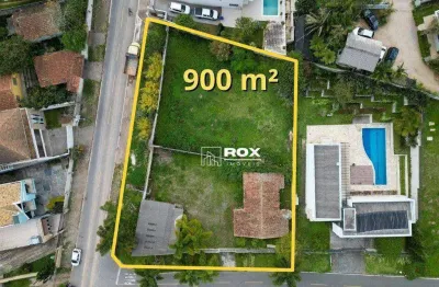 Terreno de esquina à venda, 900 m² por r$ 1.300.000 - centro,  araucária/pr