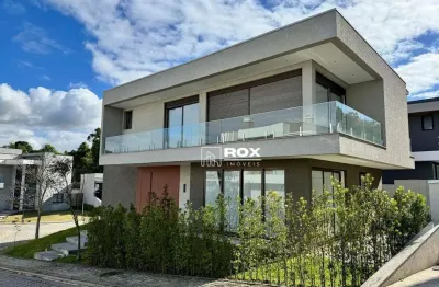Casa de alto padrão com 5 suítes e piscina à venda - santo inácio, curitiba/pr