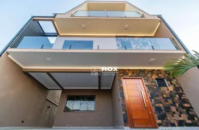 Casa triplex com 3 suítes e quintal para alugar - fazenda rio grande/pr