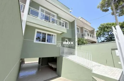 Sobrado mobiliado, com 3 quartos à venda - santa felicidade - curitiba/pr