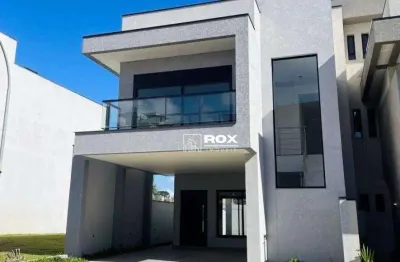 Casa de alto padrão em condominio fechado com 3 suítes para alugar, por r$ 9.000/mês - bairro alto, curitiba/pr