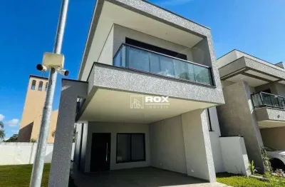 Casa em condomínio fechado com 3 suítes à venda, 183 m² por r$ 1.600.000 - bairro alto, curitiba/pr