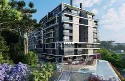 Apartamento de alto padrão com 4 quartos à venda em frente ao parque barigui - mossunguê, curitiba/pr