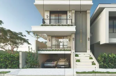 Casa nova em condomínio fechado com 3 suítes à venda - Santa Felicidade, Curitiba/PR