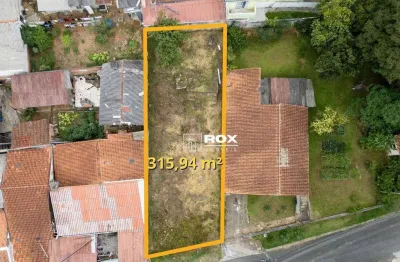 Terreno à venda, 315 m² por R$ 395.000 - São Braz, Curitiba/PR