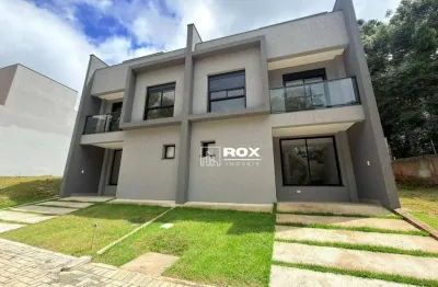 Casa nova em condomínio à venda, 130 m² por R$ 759.800 - Santa Cândida - Curitiba/PR