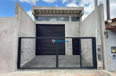 Salão para alugar, 125 m² por r$ 3.529,17/mês - jardim maracanã (nova veneza) - sumaré/sp
