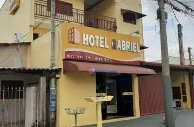 Hotel com 20 dormitórios à venda, 500 m² por r$ 2.200.000,00 - jardim santo andré - hortolândia/sp