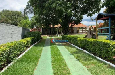Chácara com 1 dormitório à venda, 1250 m² por r$ 950.000,00 - chácara recreio alvorada - hortolândia/sp