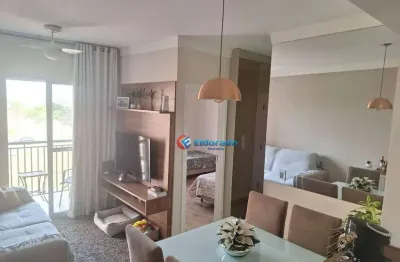 Apartamento com 2 dormitórios à venda, 67 m² por r$ 308.000,00 - residencial viva vista - sumaré/sp
