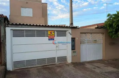 02 casas no terreno, 01 de  02 quartos 01 suíte outra 01quarto, cozinha tipo americana, sala, garagem por r$ 450.000 - jardim nova terra - sumaré/sp