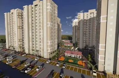 Apartamento com 2 dormitórios à venda, 49 m² por r$ 245.000,00 - parque dos pinheiros - nova odessa/sp