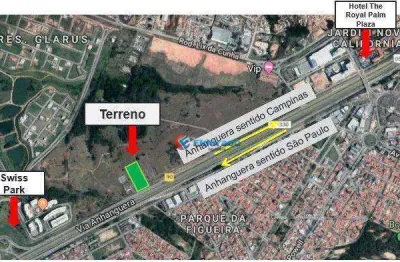 Área à venda, 10000 m² por r$ 8.000.000,00 - jardim são joão - campinas/sp