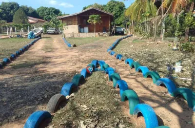 Rancho no meio a natureza, as margens da represa, rico em peixes,  2 quartos,  terreno 1000 m², constr. 85 m² por r$ 180.000 - sobradinho - adolfo/sp