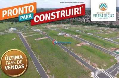 Terreno à venda, 126 m² por r$ 115.000 - bairro terras do friburgo - campinas/sp