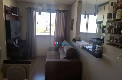 Apartamento com 2 dormitórios à venda, 44 m² por r$ 210.000,00 - chácara letônia - americana/sp