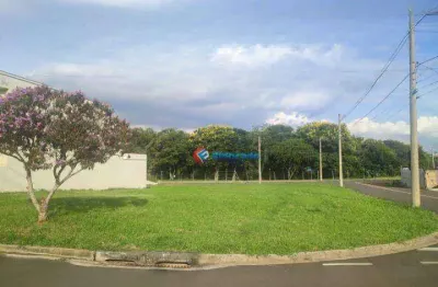 Terreno em condomínio fechado à venda na Avenida Pompeo Basso, Residencial Real Parque Sumaré, Sumaré
