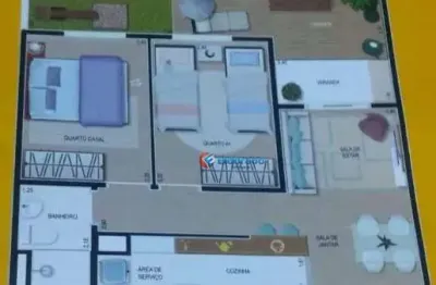 Apartamento garden com 2 dormitórios à venda, 47 m² por r$ 250.000 - jardim minda - hortolândia/sp