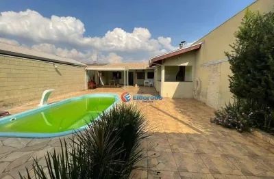 Casa com 1 dormitório à venda, 190 m² por r$ 370.000,00 - jardim nova terra (nova veneza) - sumaré/sp