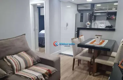 Apartamento com 2 dormitórios à venda, 43 m² por r$ 235.000,00 - jardim terramérica ii - americana/sp