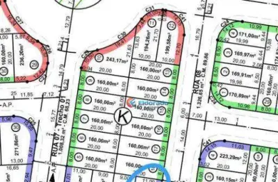 Terreno à venda, 203 m² por r$ 210.000,00 - jardim flórida - hortolândia/sp