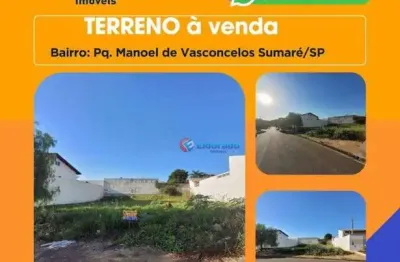 Ofertão do imóvel : terreno à venda - parque manoel de vasconcelos - sumaré/sp