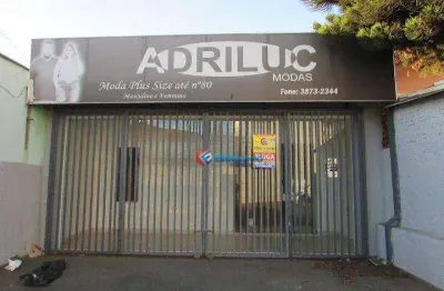 Salão, 120 m² - venda por r$ 600.000,00 ou aluguel por r$ 2.000,00/mês - jardim são carlos - sumaré/sp