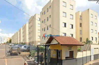 Apartamento com 2 dormitórios à venda, 47 m² por r$ 160.000,00 - loteamento jardim das estâncias - sumaré/sp