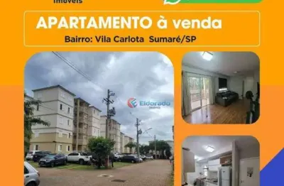 Ofertão do imóvel: apartamento com 2 quartos  à venda - parque euclides miranda - sumaré/sp
