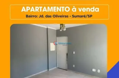 Apartamento com 2 quartos à venda,- jardim das oliveiras (nova veneza) - sumaré/sp