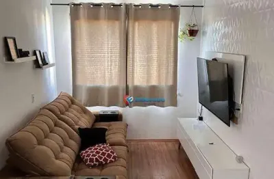 Apartamento com 2 dormitórios à venda, 47 m² por r$ 226.000,00 - parque yolanda (nova veneza) - sumaré/sp
