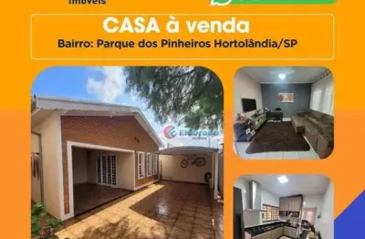 Ofertão do imóvel : casa  de 03 quartos à venda - parque dos pinheiros - hortolândia/sp