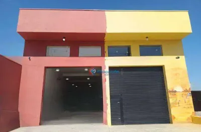 Salão à venda, 185 m² por r$ 570.000,00 - jardim alvorada - monte mor/sp