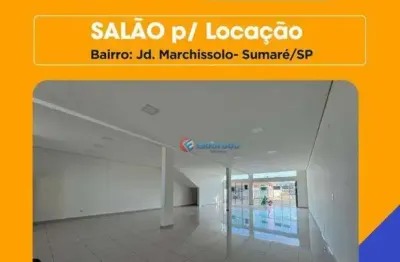 Ofertão do imóvel: salão para alugar( térreo) - jardim marchissolo - sumaré/sp