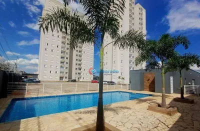 Apartamento com 3 dormitórios para alugar, 75 m² por r$ 2.651,00/mês - parque gabriel - hortolândia/sp