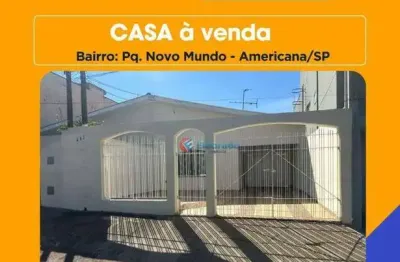 Ofertão do imóvel: casa com 2 quartos à venda - parque novo mundo - americana/sp