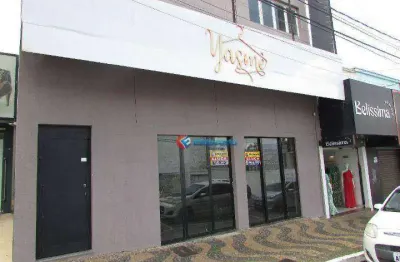 Salão para alugar, 206 m² por r$ 6.000,00/mês - centro - sumaré/sp